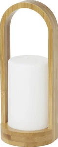 Duni LED Kerzen Halter Easy Bamboo 240x100mm - Picture 1 of 1