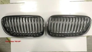 MIT CHROMED PIANO RED FRONT KIDNEY GRILLE BMW E92 E93 LCI 3 SERIES  2010-2011 - Bild 1 von 5