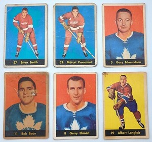 1960-61 Parkhurst #11 Bob Baun Leafs 1961 vintage hockey set break checkmy store