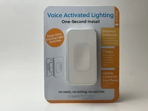 Switchmate RSM001W Snap-On Instant Smart Rocker Light Switch 858299006049 - Picture 1 of 4