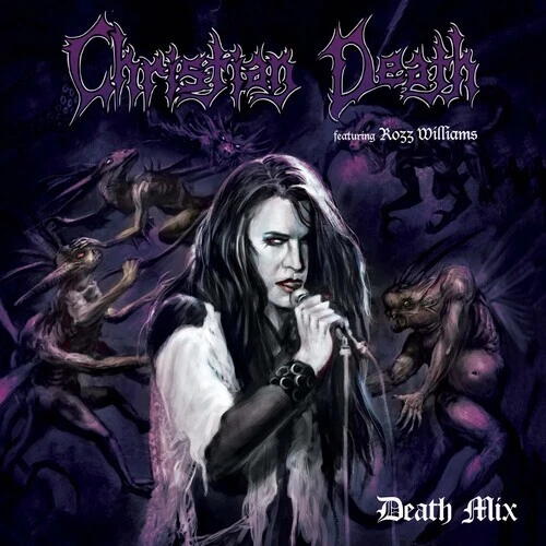 Death Mix-Purple/Black Splatter by Christian Death (Record, 2023)