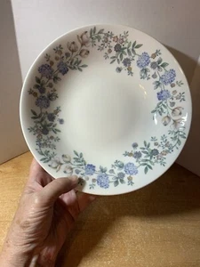 Queens Churchill Emma Serving Bowl China Rare Floral Pink Purple Blue 9" (2 Avb) - Picture 1 of 10