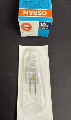 Osram 64415 Halostar 10W G4 2800K 12V Clear  140LM - Image 1 of 2