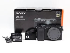Sony Alpha A6400 24.2MP 4K Mirrorless Digital Camera (Body Only) - 178 Clicks! - Picture 1 of 10