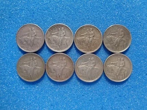 Circulated 1925 Silver Commemorative Half Dollar 50c Stone Mountain Coin - Picture 1 of 9