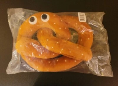 Kid robot Yummy World Hans the Pretzel 10” Plush NWT/Sealed - Image 1 of 4