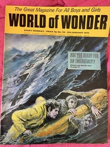 Vintage World Of Wonder Magazine No.94 8 January 1972 - Picture 1 of 3