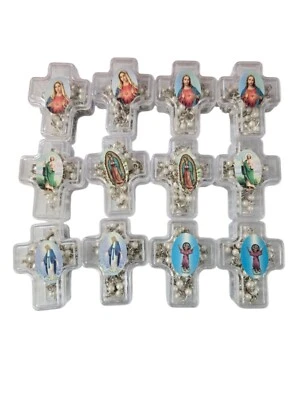 12 Rosario Guadalupe San Judio Favores únicos Bautismo Primera Comunión Bautizo Foto 1 de 2