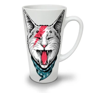 Wellcoda Fashion Thunder Cool Cat Latte Mug 12/17oz - Picture 1 of 15