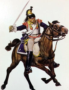 Valiant Miniatures Kit# 9989 - Mounted French Cuirassier - 54mm - Picture 1 of 4