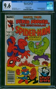 Marvel Tails #1 ⭐ 75¢ CANADIAN PRICE VARIANT ⭐ CGC 9.6 1st Peter Porker! 1983 - Picture 1 of 2