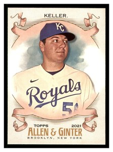 2021 Topps Allen & Ginter #272 BRAD KELLER Kansas City Royals