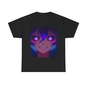 Anime-Inspired Unisex Heavy Cotton Tee, Graphic Tee for Fans, Gift for Gamers, - Picture 1 of 25