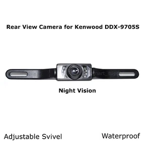 Nuova telecamera posteriore targa di backup notturna per Kenwood DDX-9705S DDX9705S - Foto 1 di 2