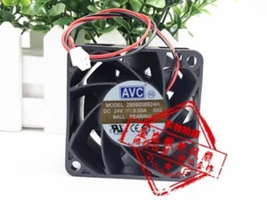 AVC 2B06038B24H 6038 DC24V 0.55A 6CM 2-Pin Inverter Cooling Fan - Picture 1 of 1