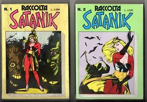 SATANIK RACCOLTA n°1 e n°2 Edizione Max Bunker Press Giugno/Agosto 1991 - Foto 1 di 1