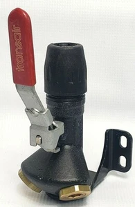Transair 1/2-Inch (16.5mm) -1 Port 45 deg; Wall Bracket w/ Ball Valve & NPT, NEW - Picture 1 of 12
