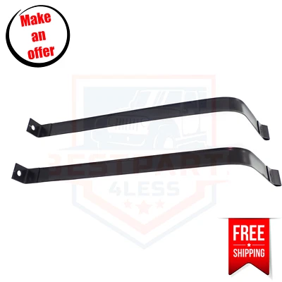 JC Whitney Fuel Tank Strap Set of 2 pc for 2001-2011 Mercury Grand Marquis LS Foto 1 de 4