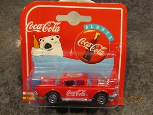 Vintage Majorette 1997 - Coca-Cola - '57 Chevy Bel Air (Red) - Series 200 - Picture 1 of 4