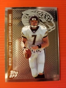 Byron Leftwich 260/499 Chrome Variation #65 Jacksonville Jaguars 2006 Topps DPP - Bild 1 von 3