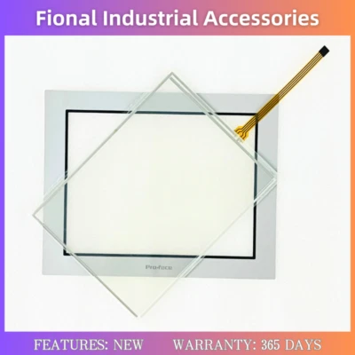 Touch Screen Panel Glass GP-4501T PFXGP4501TAA PFXGP4501TAAC +Overlay Film - Image 1 of 4