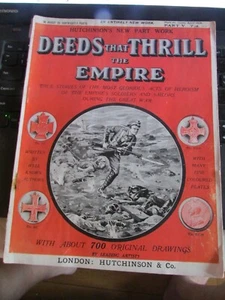 Deesd That Thrill The Empire Vol 5 WW1 Magazine - Picture 1 of 7