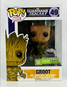 Groot #49 Marvel Funko Pop! Caja de botín Brilla en la oscuridad exclusiva - Imagen 1 de 2