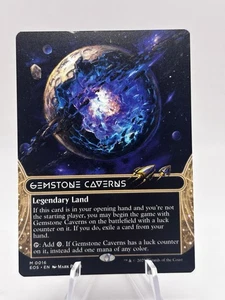 Gemstone Caverns 0016 Borderless Edge of Eternities: Stellar Sights EOS MTG NM - Picture 1 of 2