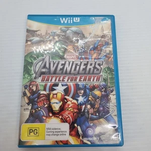 Genuine Nintendo Wii U Marvel Avengers Battle for Earth PAL CIB Very Good Condit - Picture 1 of 4