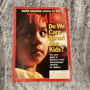 Time Oct 8 1990 Do We Care About Our Kids? Baghdad War - Picture 1 of 6