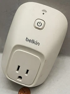 Belkin WeMo Wi-Fi Smart Switch Plug F7C027.Alexa Google Smart Outlet.plug - Picture 1 of 7