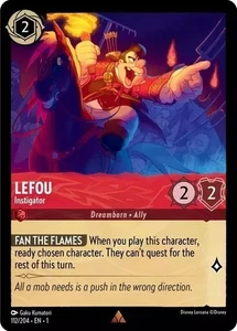 Lefou - Instigator 112/204. Lorcana The First Chapter - Picture 1 of 1