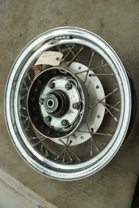 07 YAMAHA VSTAR 650 CLASSIC REAR WHEEL W-31 - Picture 1 of 9