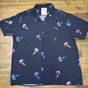 OAS The Cuba Hemd Qualle Hawaii Viskose Button Down Herren Gr. 2XL - Bild 1 von 3