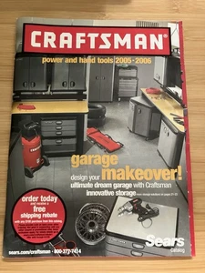 Catálogo de herramientas vintage Sears Craftsman 2005 2006 herramientas eléctricas y manuales - Imagen 1 de 6