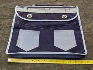 Vintage Child's School Satchel Bag probably 1970s. - Picture 1 of 6