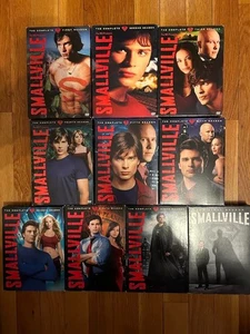 Smallville: The Complete Series DVD SEASONS 1-10 W/ INSERTS ---FREE SHIPPING - Picture 1 of 1