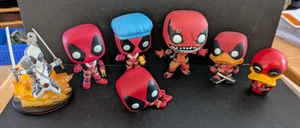 Deadpool Funko Pops Lot Loose - Picture 1 of 4