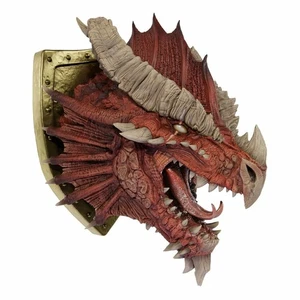 D&D - Ancient Red Dragon Trophy Plaque Life-Size Foam Figure 50th Wizkids - Bild 1 von 5