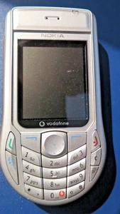 🔵 NOKIA 6630 VODAFONE Silber Handy 🌀 Klassiker Sammlerobjekt Mobiltelefon ⚡️ - Bild 1 von 10