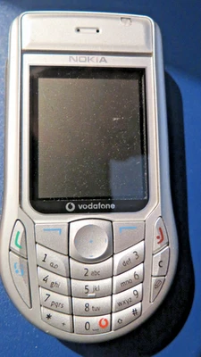 🔵 NOKIA 6630 VODAFONE Silber Handy 🌀 Klassiker Sammlerobjekt Mobiltelefon ⚡️ - Bild 1 von 4
