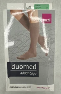 Duomed Advantage Medical Compression Calf Medium 20-30 Beige NEW AC25202 - Picture 1 of 9