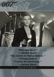 James Bond Quotable: NSU1 Actualización No Deportiva Show Tarjeta Promocional - Imagen 1 de 1