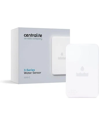 Ezlo Water Sensor Monitors Home for Leaks Kitchen Bathroom Basement Zigbee - Image 1 of 4