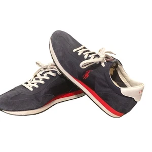 Zapato Deportivo Polo Ralph Lauren Para Hombre Train 85 Gamuza Cuero Talla 12 - Imagen 1 de 12