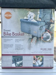 K&H Pet Products Reise-Hundefahrradkorb, groß (bis zu 20 lbs) - Bild 1 von 12