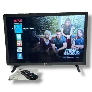 24” LG 24LM500S - PU 720p HD Wide Angle Smart TV WebOS 3.5  Gaming Movies Remote - Picture 1 of 3