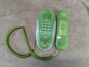 Green Clear Transparent Retro Phone Spectra-Phone Vintage 80's 90's - Picture 1 of 21