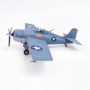 1/72 DIECAST Aircraft Pre-built Model WWII USAF F4F Wildcat gift - Picture 1 of 8