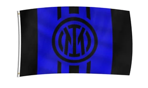 Inter Mailand Flagge Banner 3X5 Ft FC Italia Calcio Nerazzurri Champions League - Bild 1 von 2